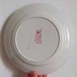 Set of 6 Saint-Amand and Hamage plates, Thalie model