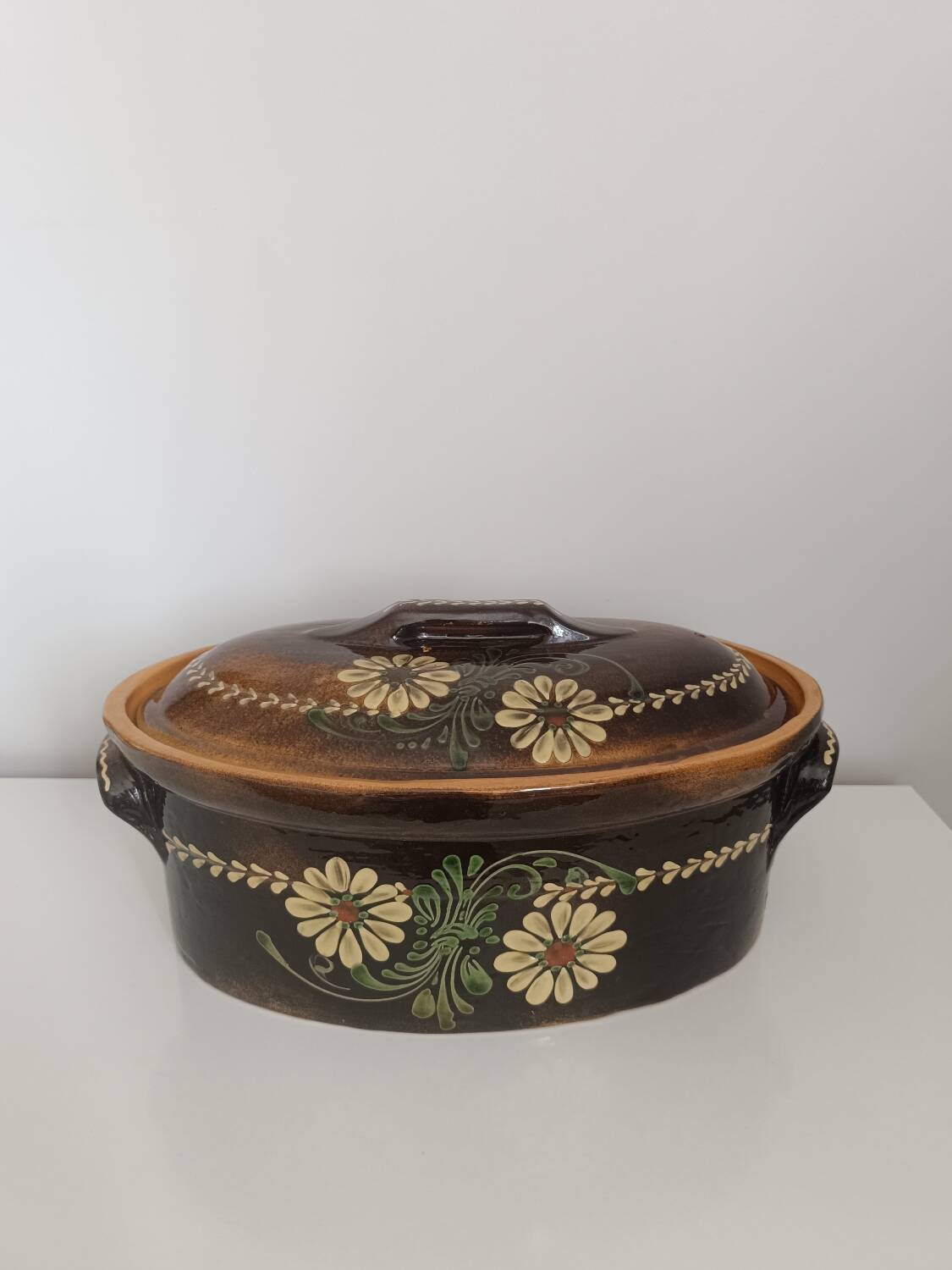 Vintage baeckeoffe terrine