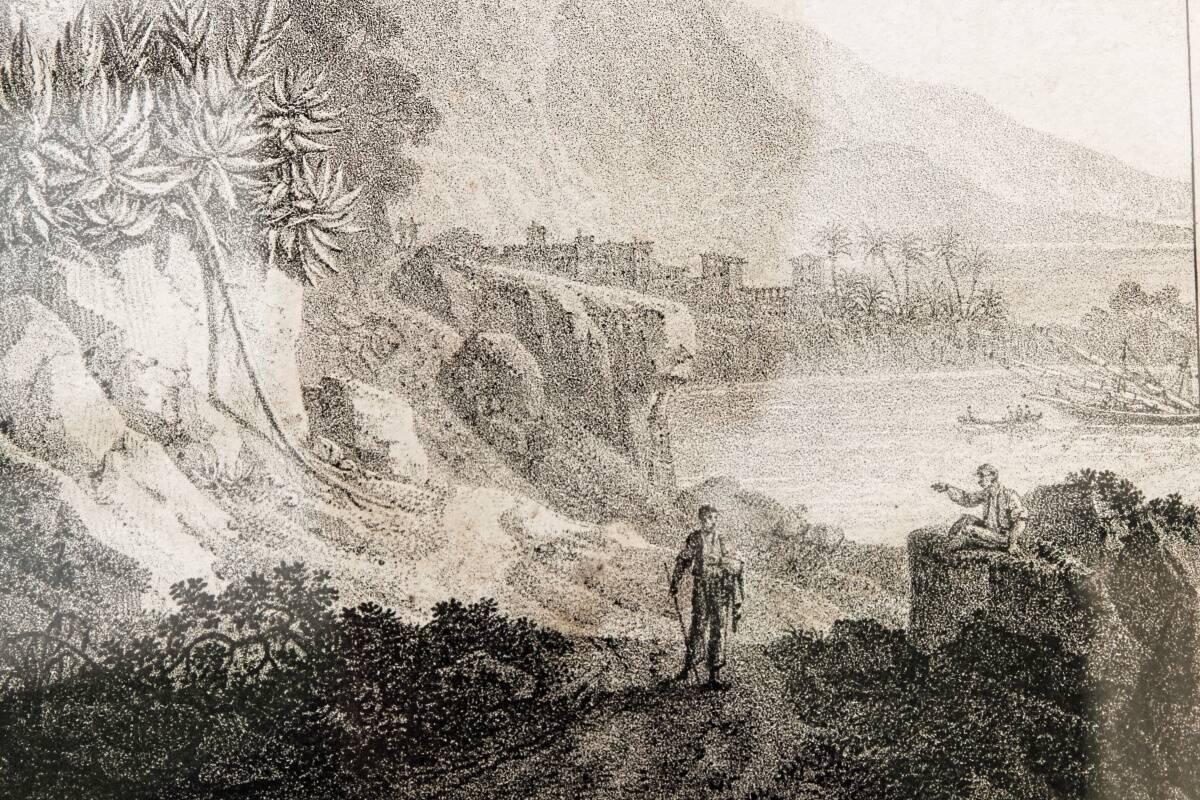 Paire de lithographies encadrées, par G. Engelmann, début 19ème.