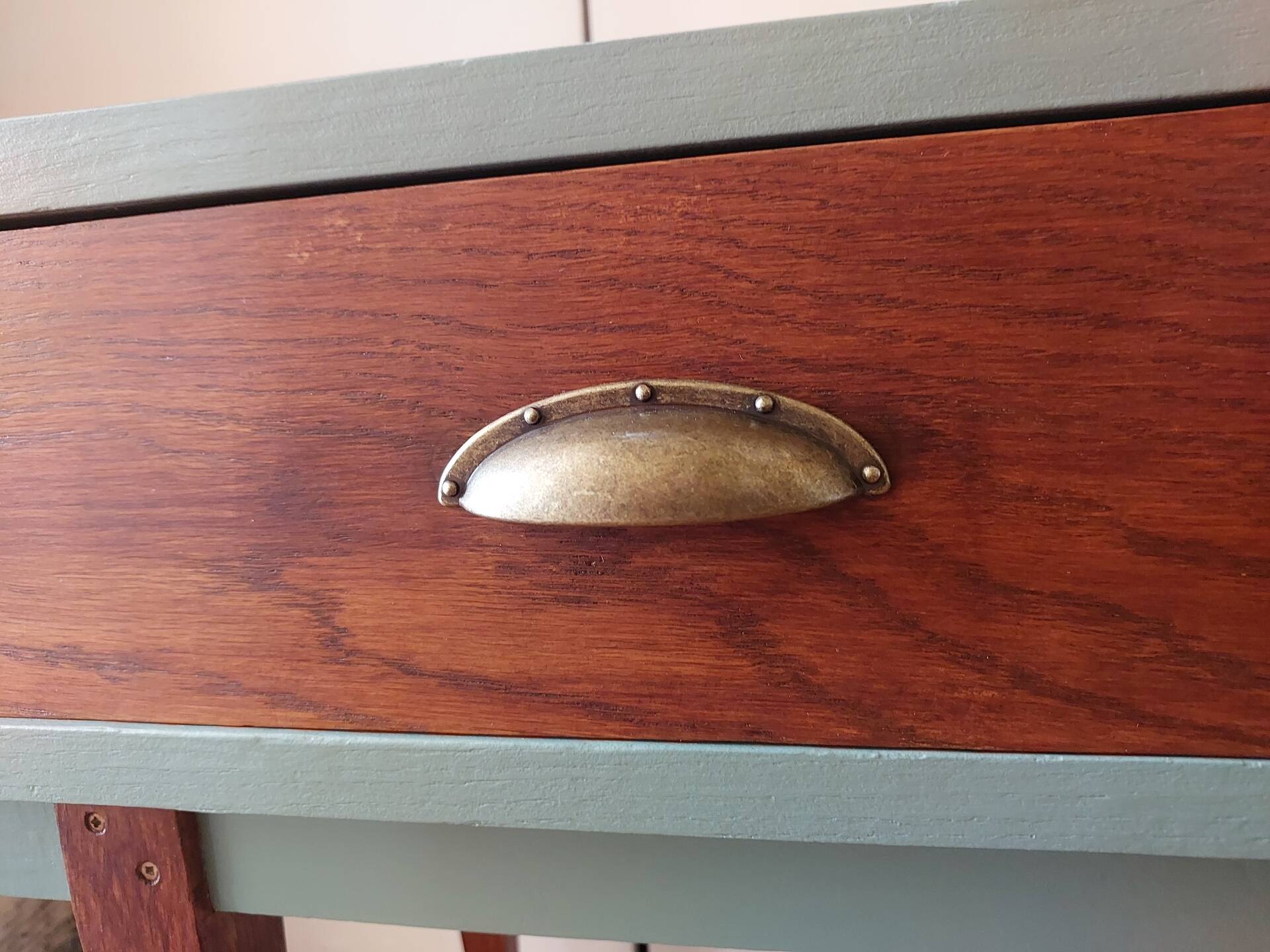 Bedside table, nightstand, refurbished side table.