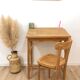 Children's desk/desk and chair from the 60s