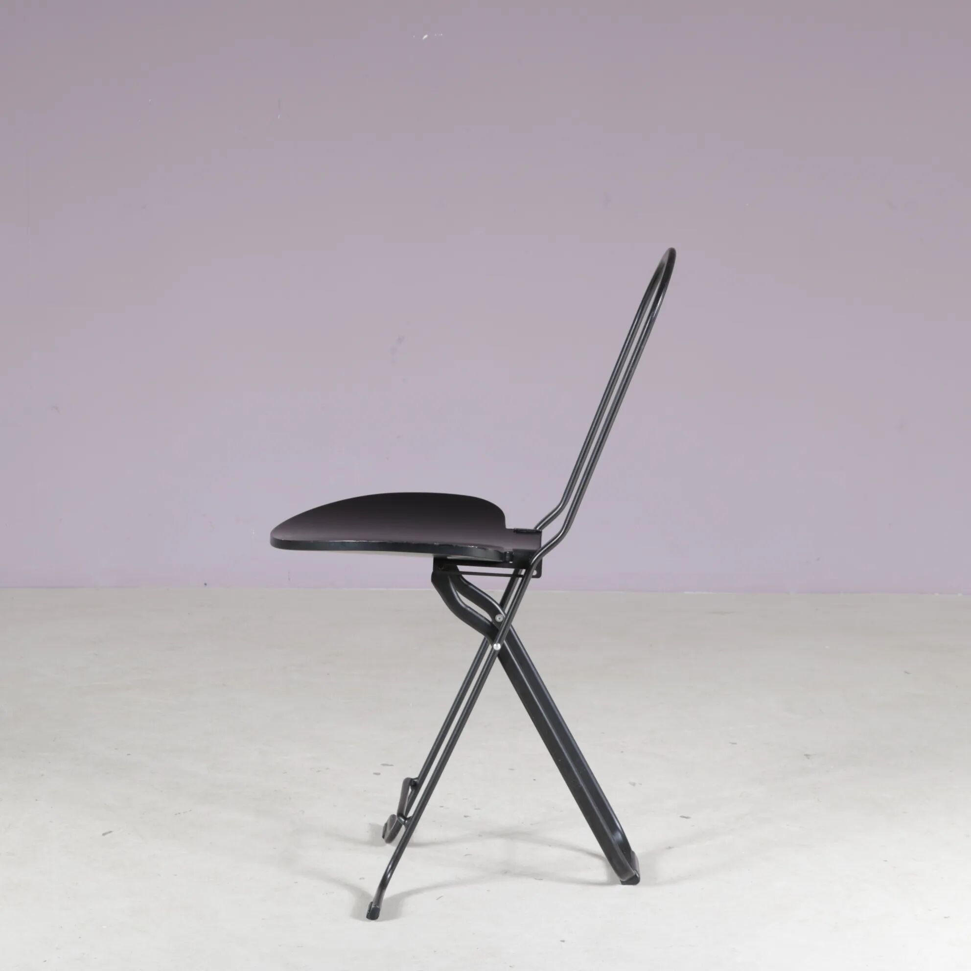 1980s “Dafne” folding chair by Gastone Rinaldi for FlyLine, Italy