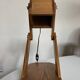 Lampe cocotte articulée en bois de pin 1970