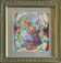 Tableau HSP "study of flowers - roses" Art Nouveau architecture project + c