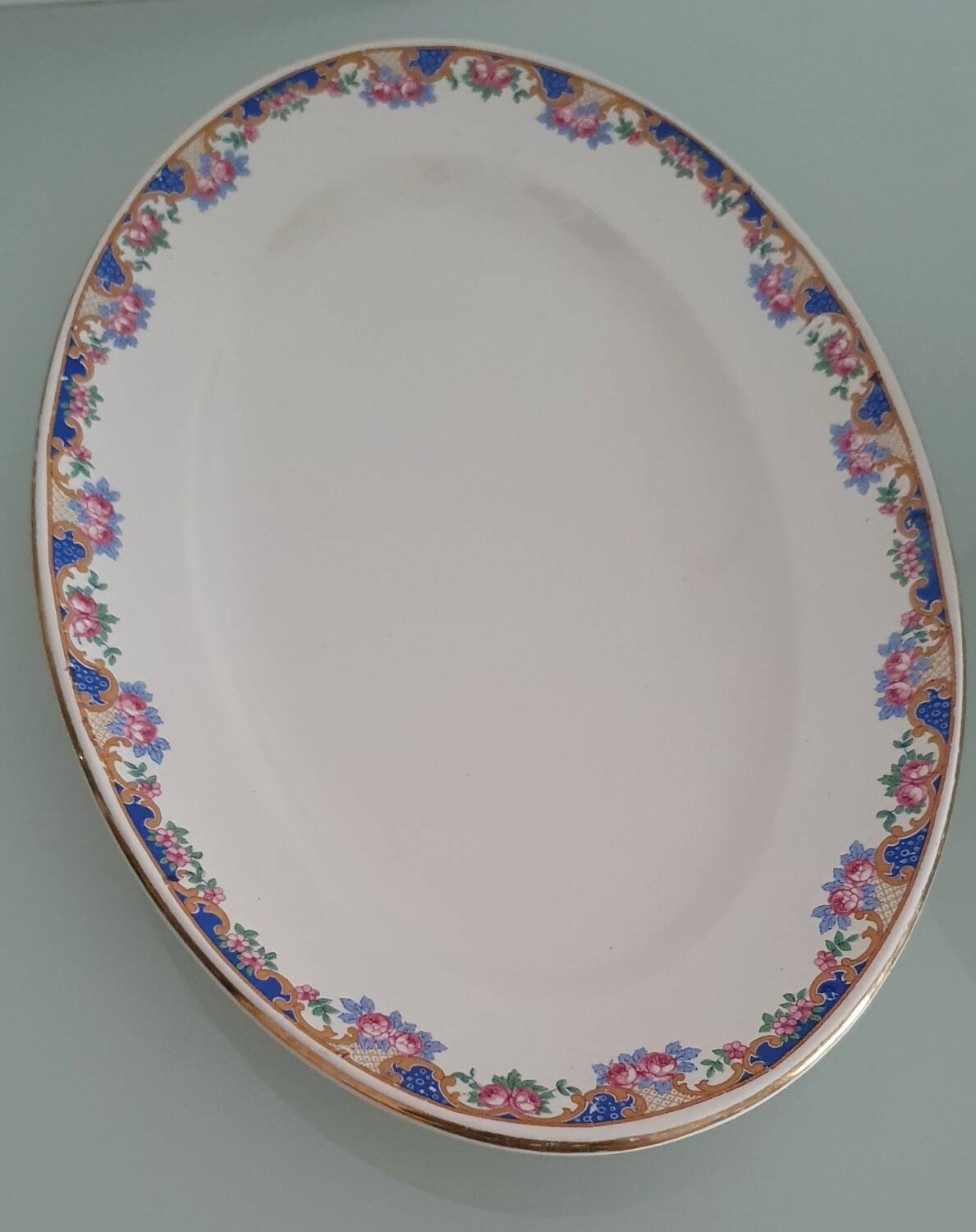 Set of two serving dishes - Sarreguemines Digoin early 20th century