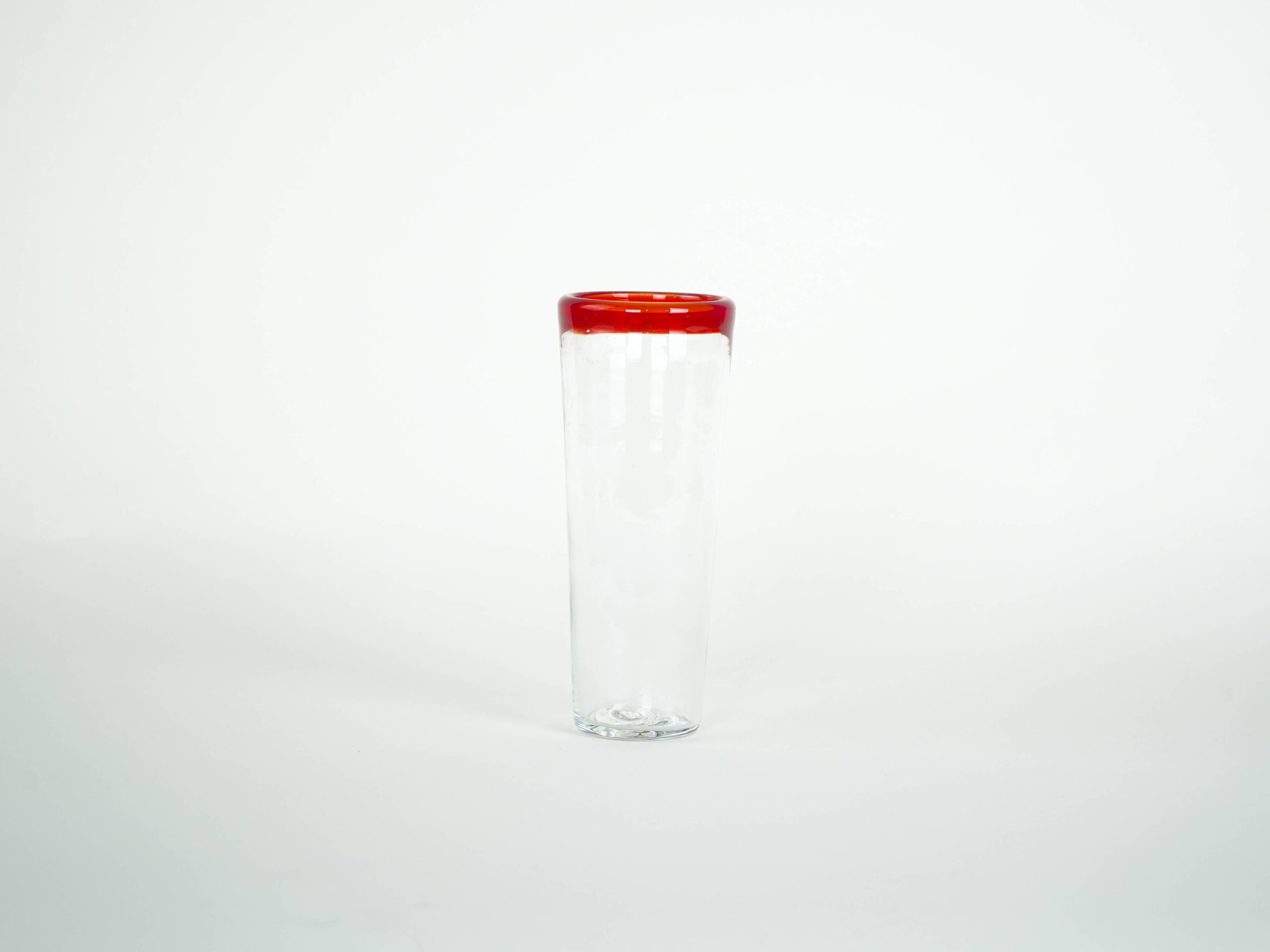 Set of four glasses, Italian design, 1970s, made in Italy