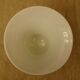Vase in white opaline shape medici vintage 80's