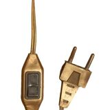 Asian style electrified lamp base