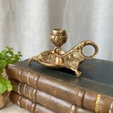 Bronze candle holder