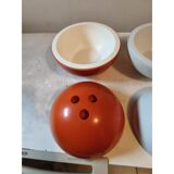 3 bowling balls: 70s ice cube trays