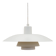 Pendant lamp, Danish design, 1960s, designer: Poul Henningsen, manufacturer