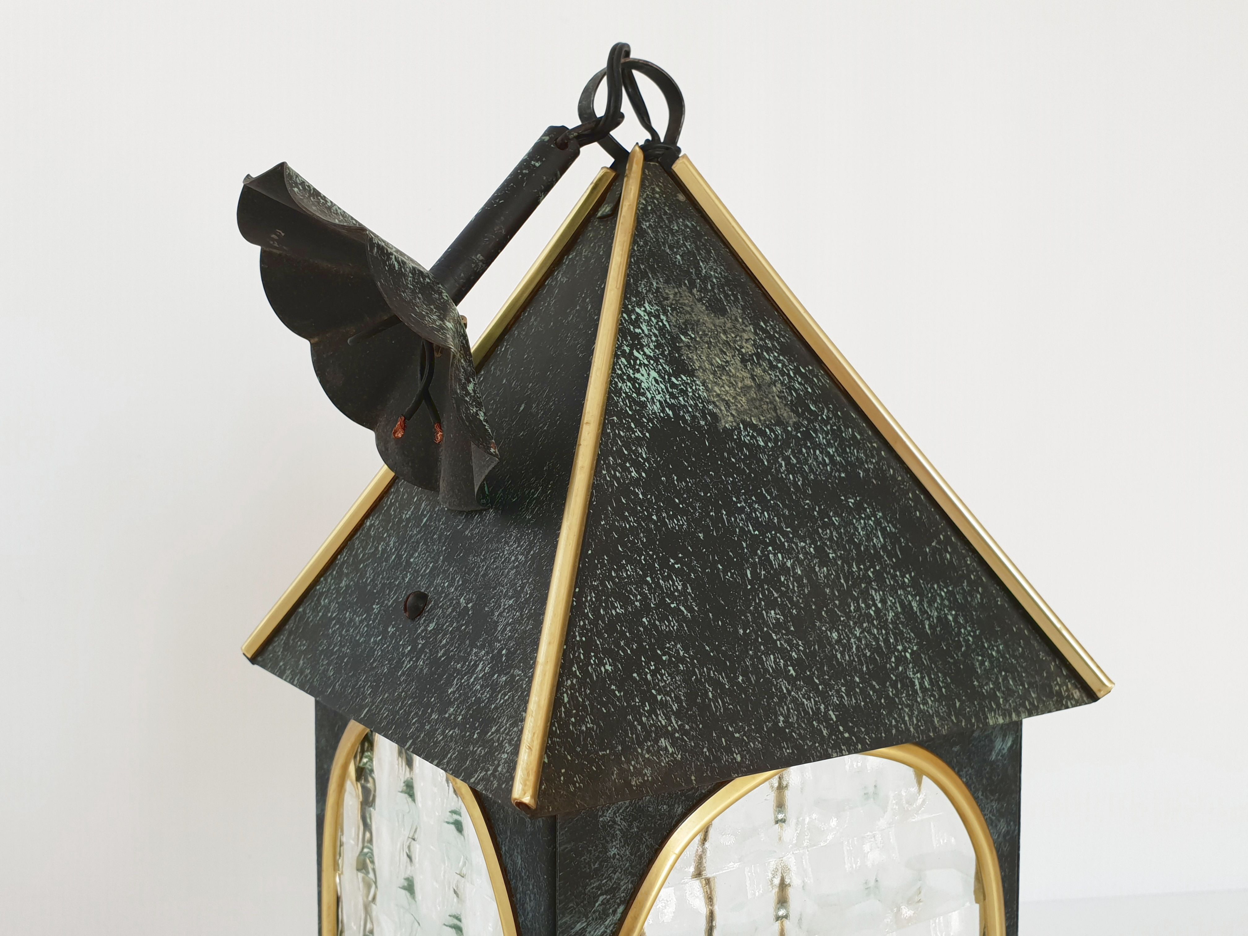 1950 vintage lantern suspension