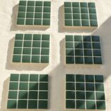 Coasters - Glass enamels - Coasters - Mosaic - Handmade - Set of 6
