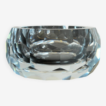 Vintage Multifaceted Crystal Ashtray