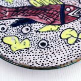 Decorative plate in sandstone 1930