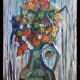 Bouquet art brut signé daté 1967
