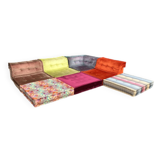 Roche Bobois sofa Mah Jong Missoni 11 elements, Hans Hopfer