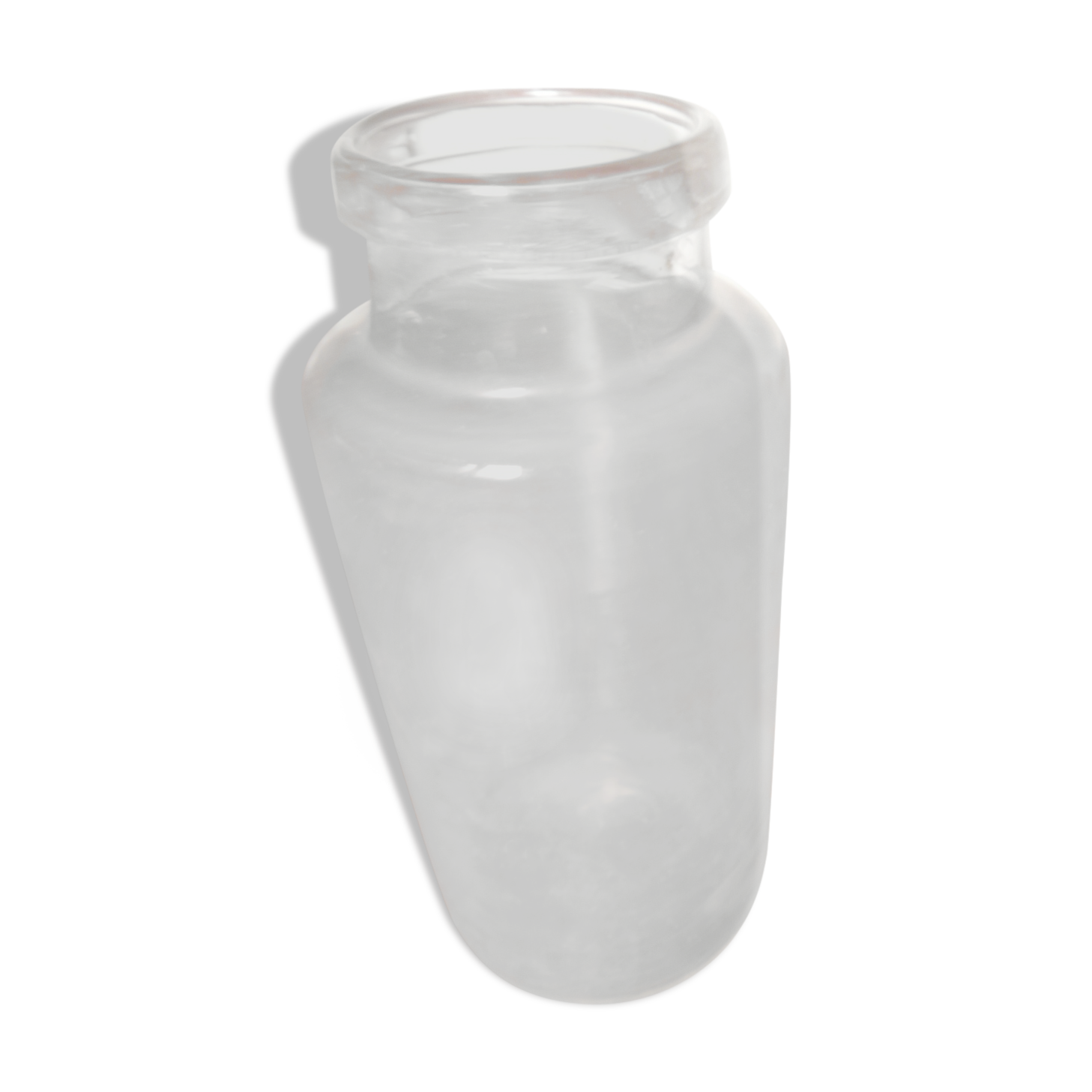 Bouteille en verre soufflé