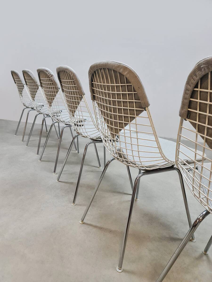 Vintage wire Bikini chairs Charles & Ray Eames Herman Miller 1960s