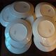 Lot de 9 assiettes  plates  Digoin sarreguemines