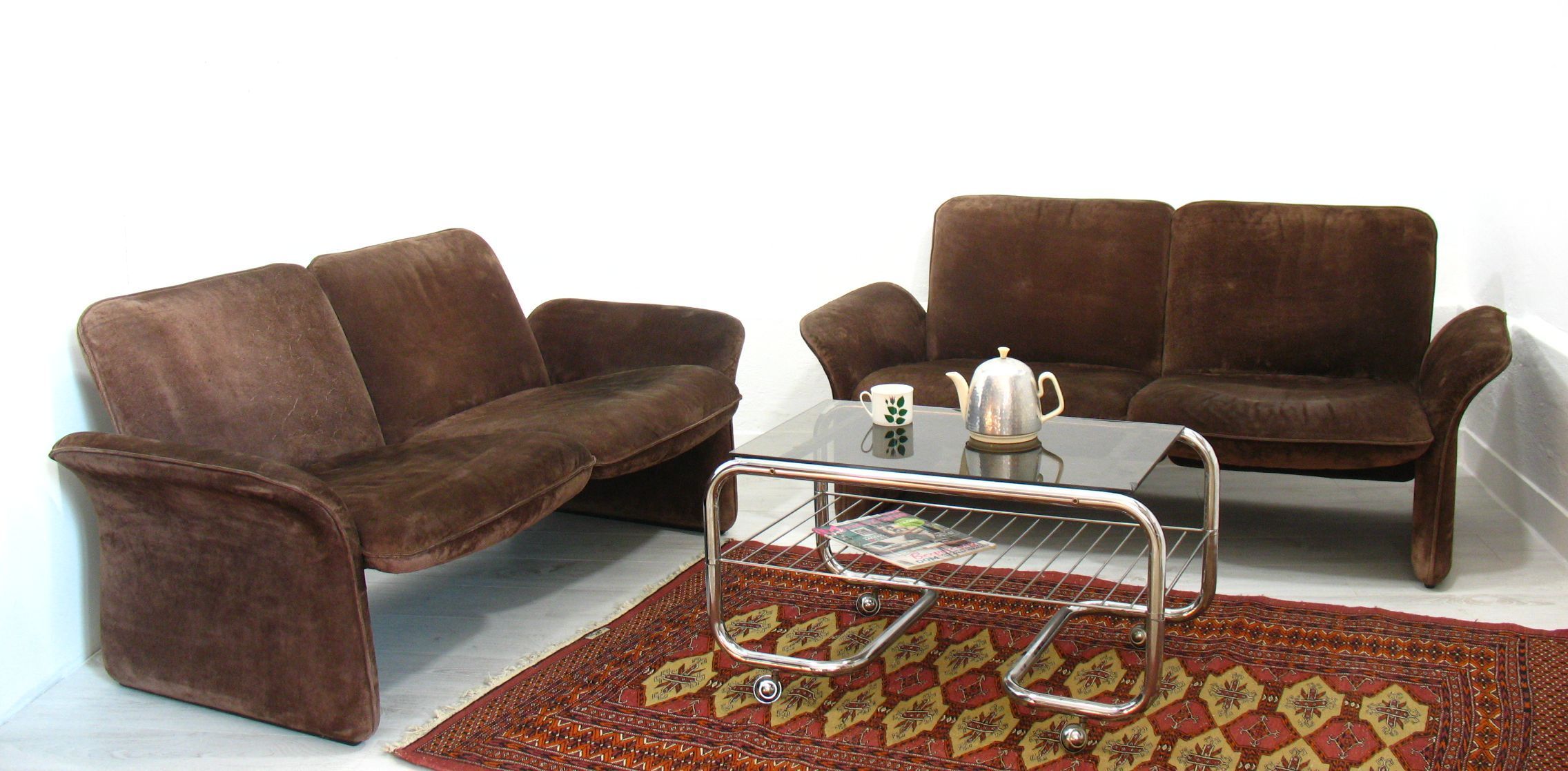 DS50 Sofa Set from de Sede, 1970s, Set of 4
