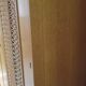 Rattan and wood wardrobe