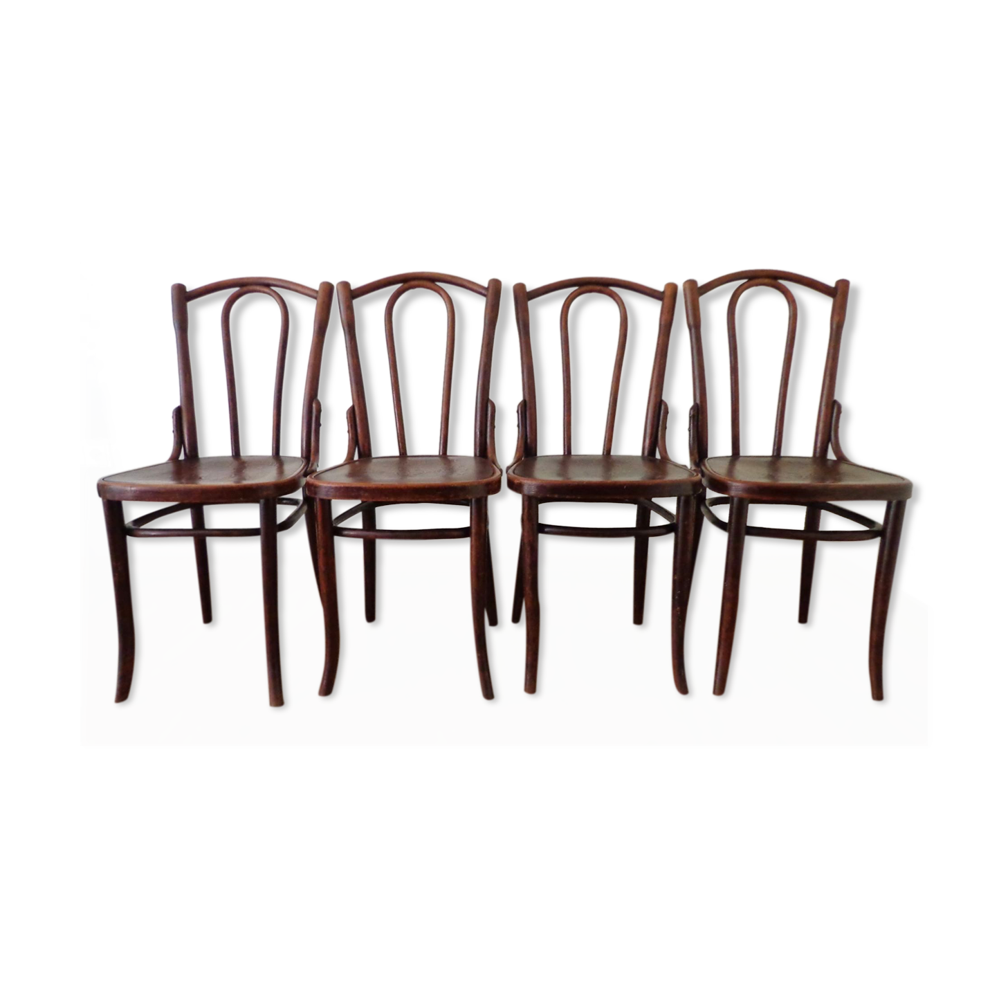 Dining Chairs from Thonet No. 23, 1930s,