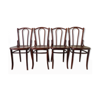 Dining Chairs from Thonet No. 23, 1930s,