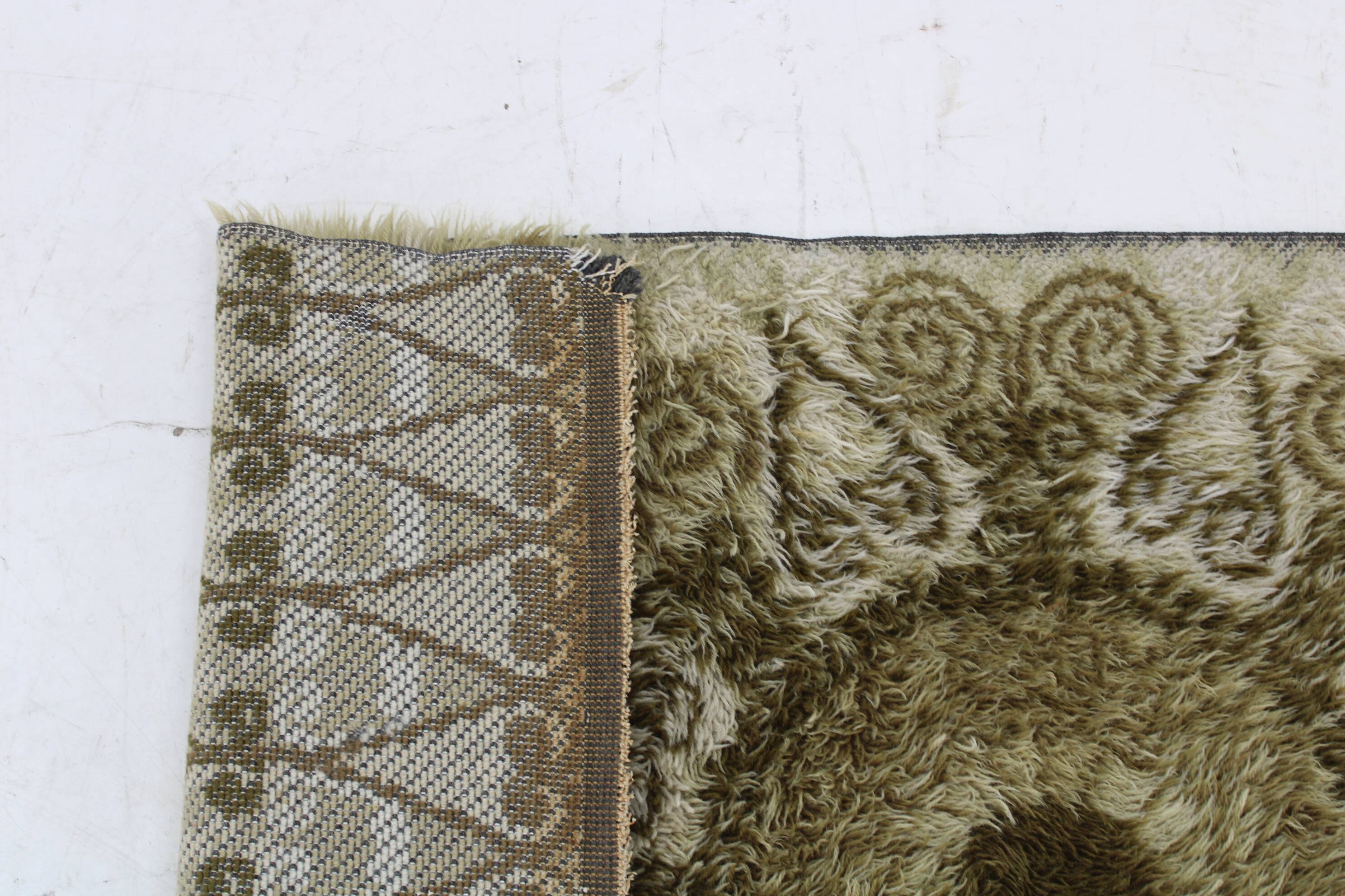 Petit tapis en laine danois des années 1970