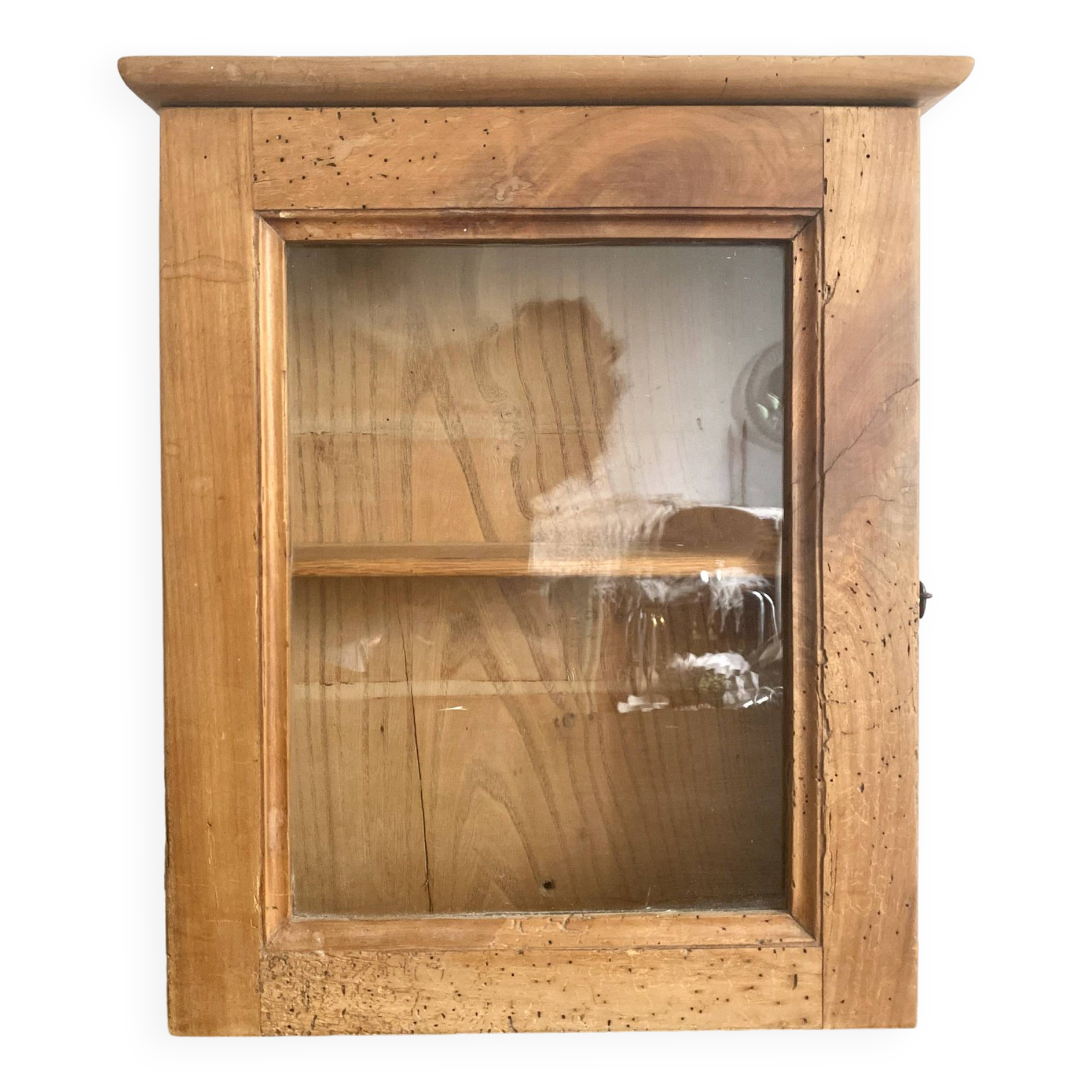 Wall cabinet, old display case
