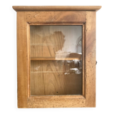 Wall cabinet, old display case