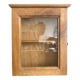 Armoire murale, vitrine  ancienne en bois