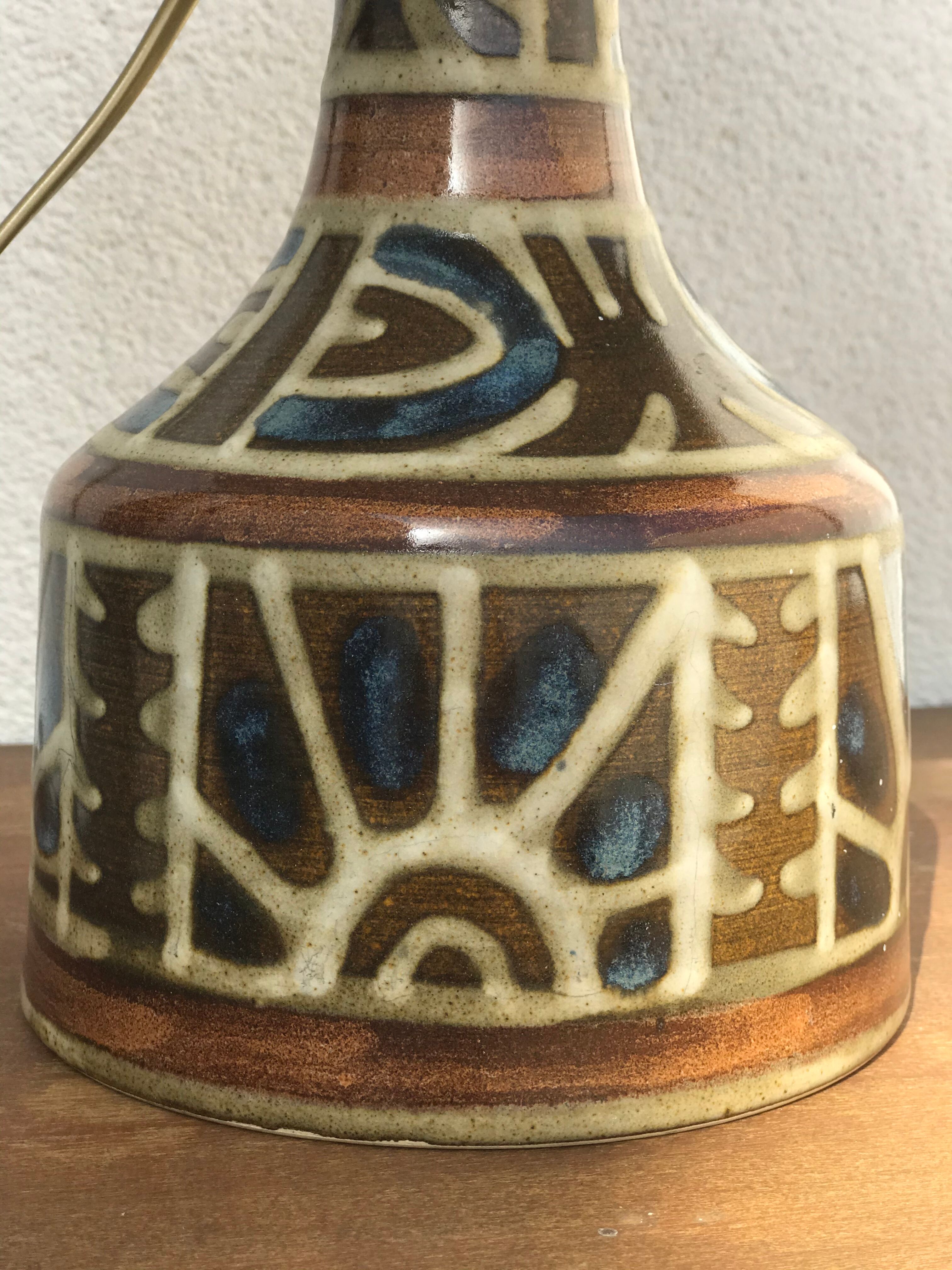 Vintage ceramic lamp