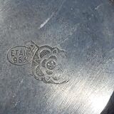 Vintage tin champagne bucket