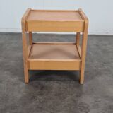 Vintage pine bedside table