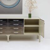 Modern Space Age DF2000 Sideboard by Raymond Loewy for Doubinsky Frères, 1968