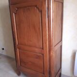 Antique walnut bonnetière
