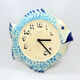 Popart fish-shaped wall clock, Kienzle, Germany, 1980s