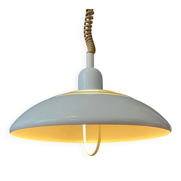 Suspension vintage mid-century beige Dijkstra