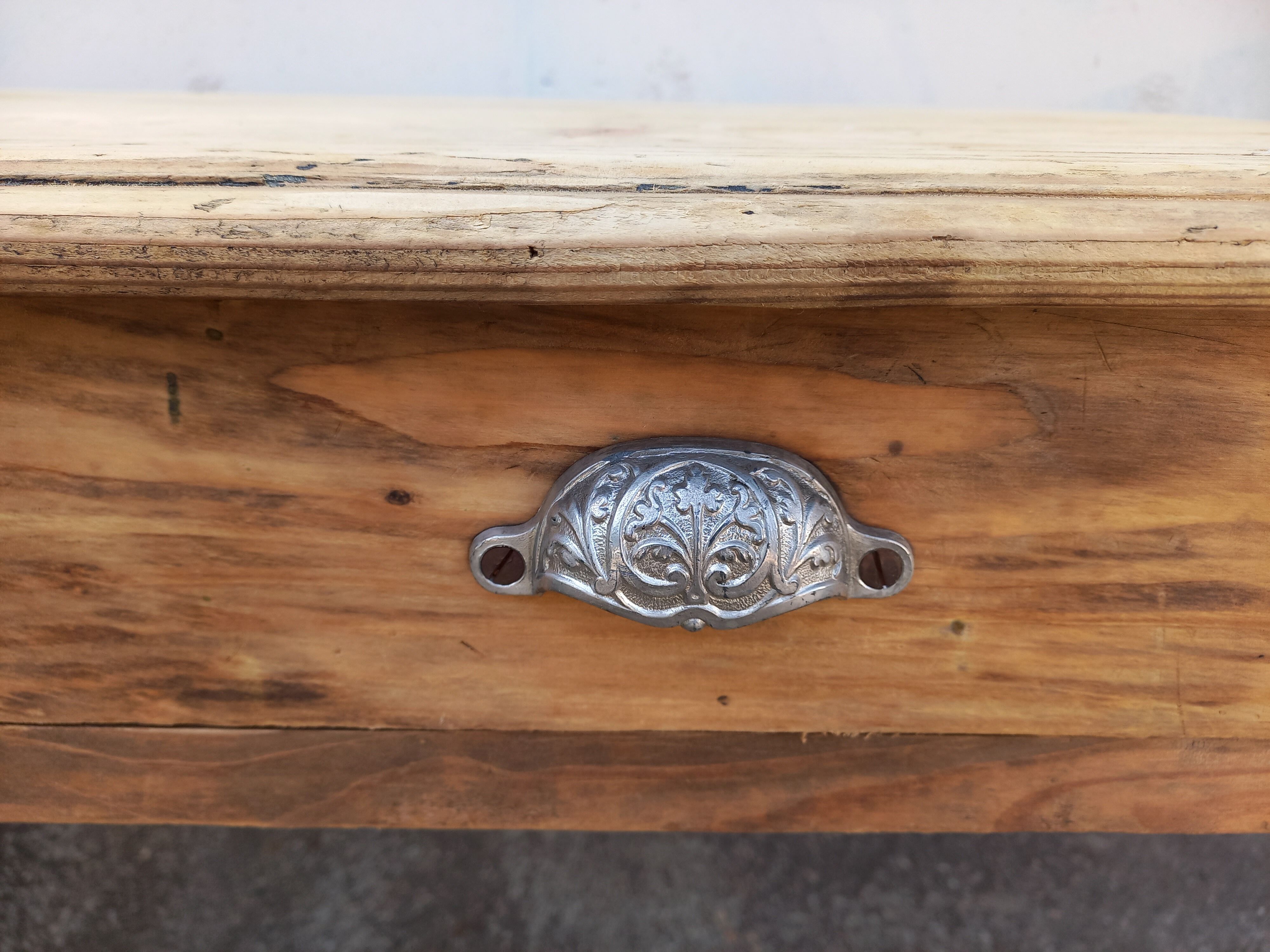 Table de ferme ancienne 200 cm