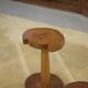 Ensemble de 5 tables d’appoint brutalistes en palissandre 1960’s
