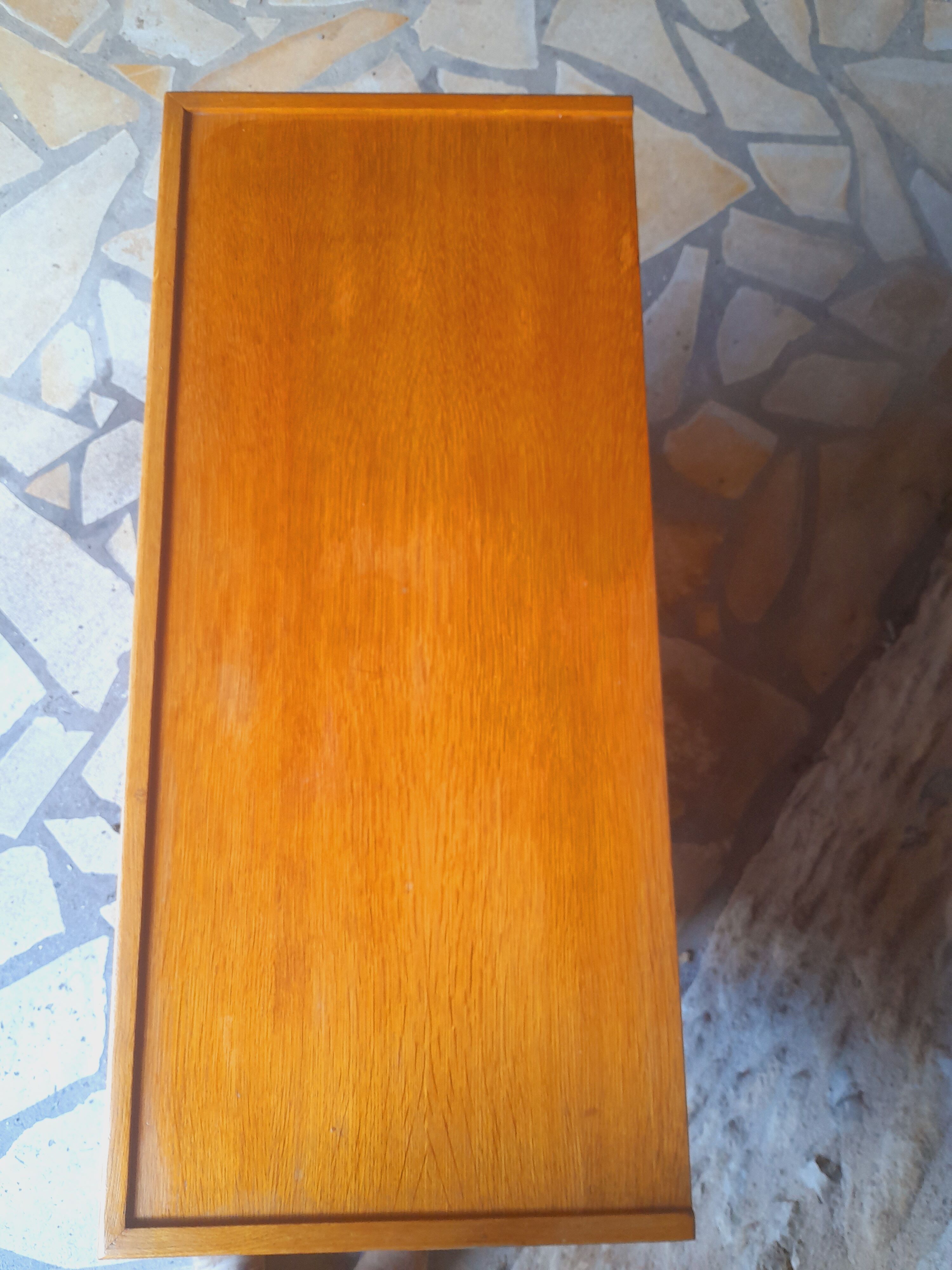 Scandinavian chest of drawers feet compass