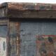 Folk art painted bridal chest