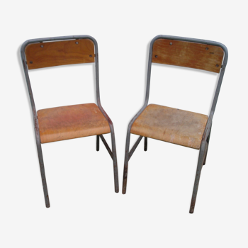 Pair of chairs Cannone PTT 1970