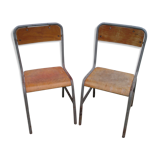 Pair of chairs Cannone PTT 1970