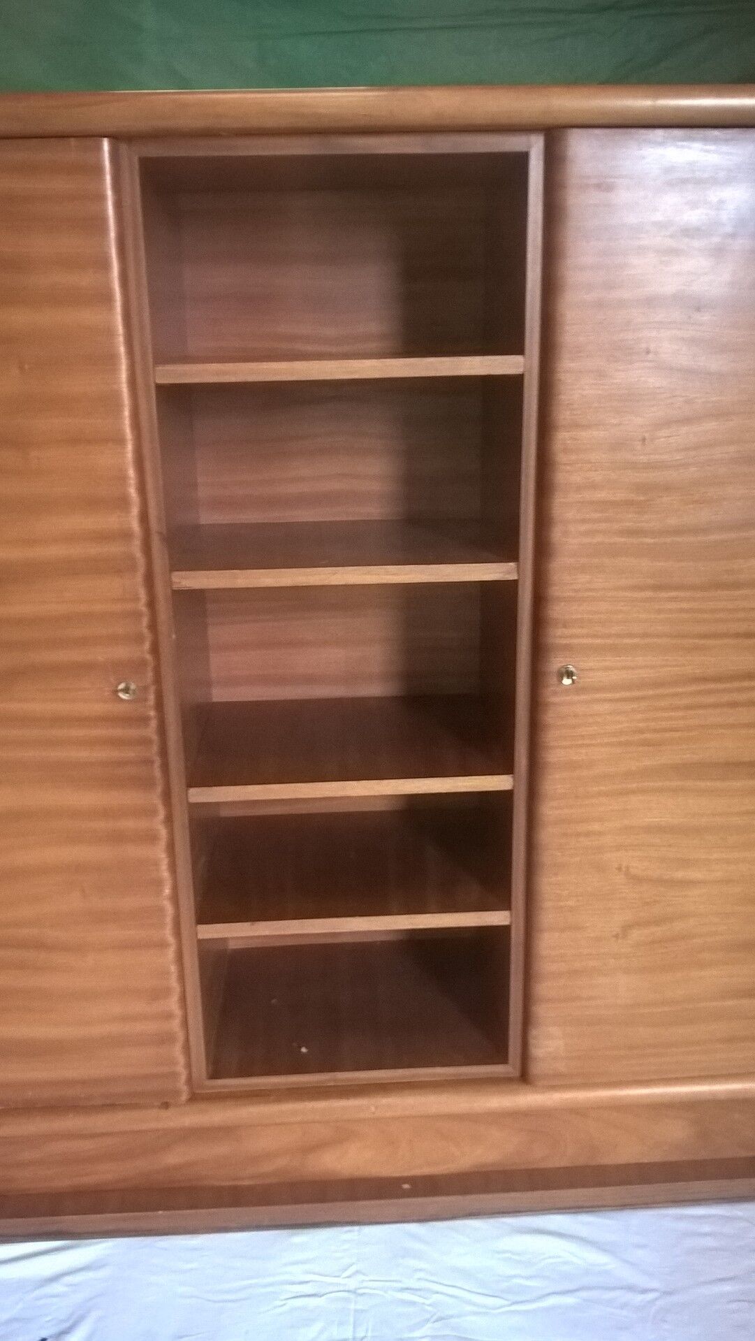 Vintage mahogany wardrobe from the years 50