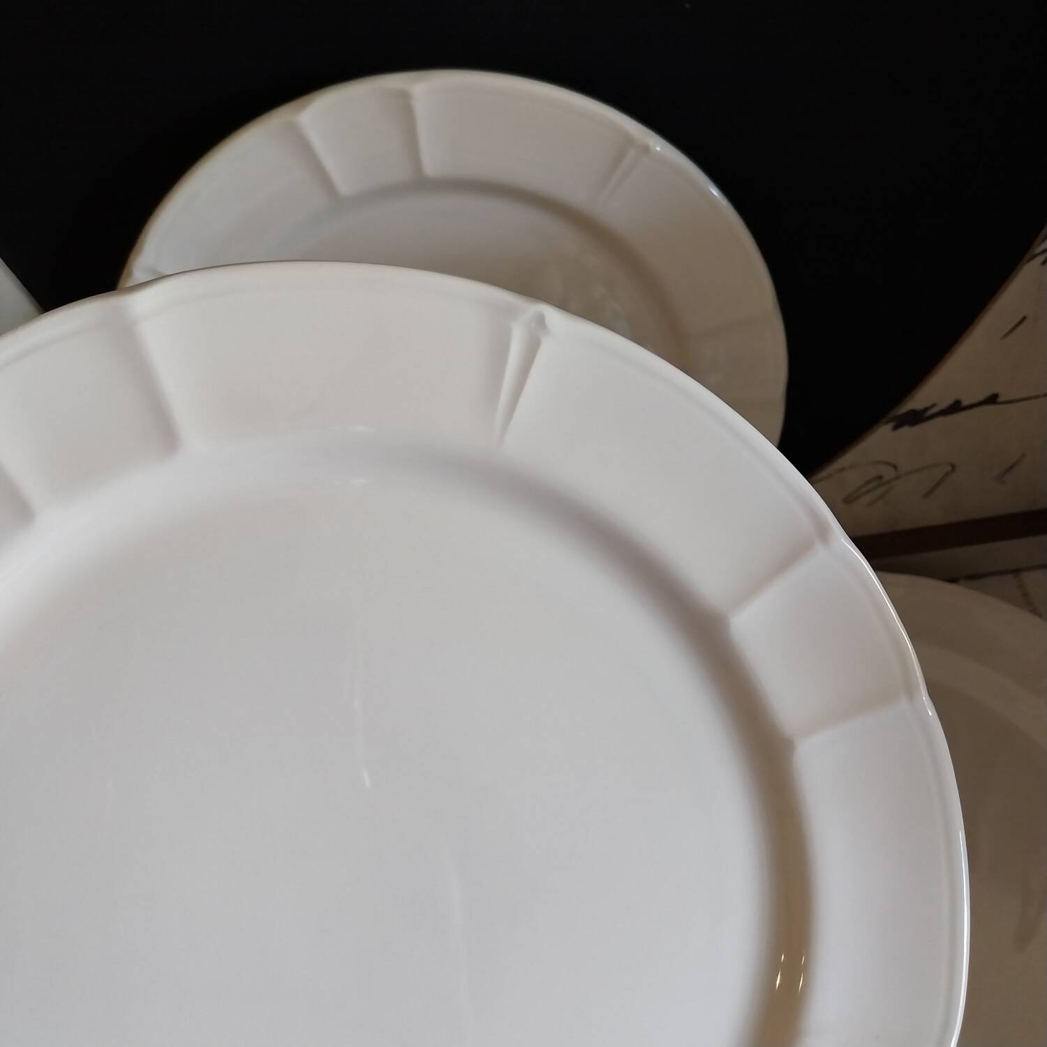 Assiettes à hors d'œuvre en céramique Italiennes