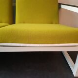 Reupholstered 3-seater sofa by Tjerk Reijenga and Friso Kramer for Pilastro,1960's