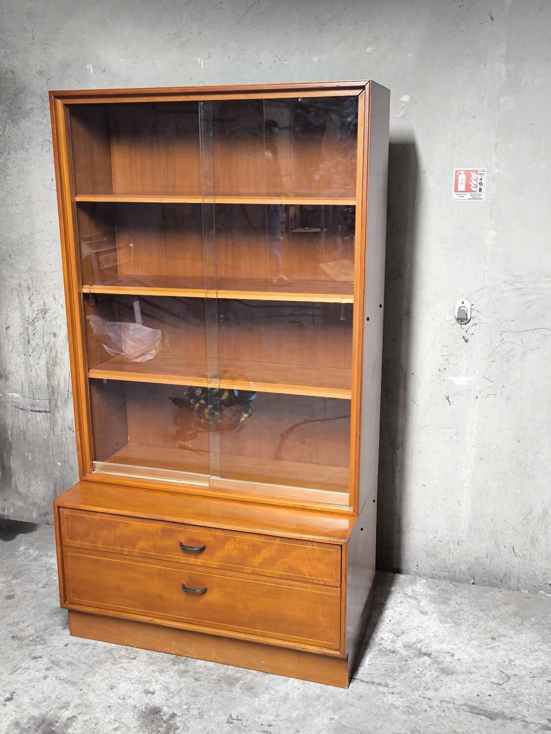 Vintage 1970s Scandinavian bookshelf