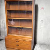 Vintage 1970s Scandinavian bookshelf